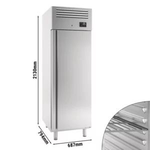 Chladnička PREMIUM PLUS - GN 2/1 - 560 litrov - s 1 dverami