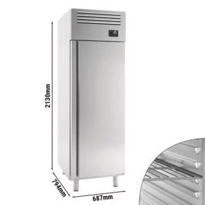 Chladnička PREMIUM PLUS - GN 2/1 - 560 litrov - s 1 dverami