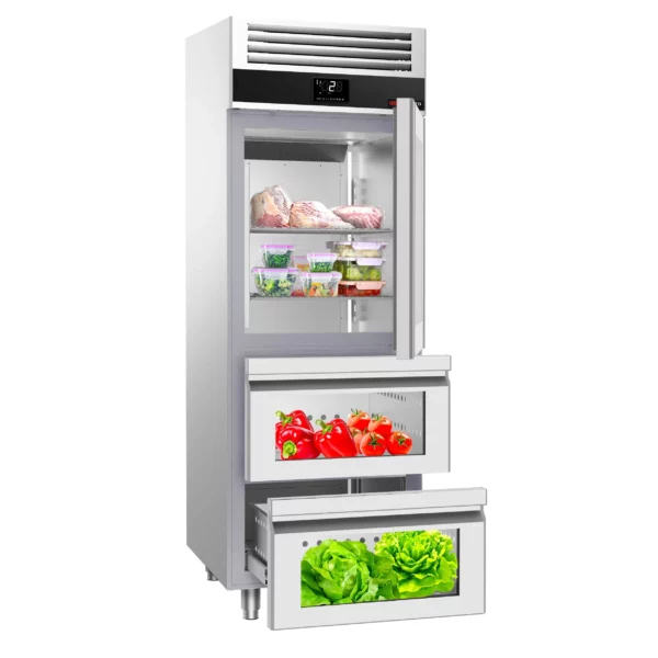 Chladnička ECO - 1200 litrov - s 2 sklenenými dverami - Image 5