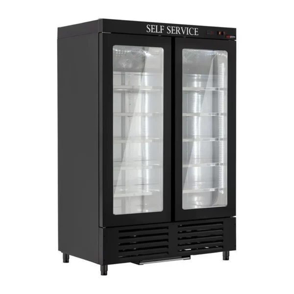 Chladnička - samoobslužná - 2 sklenené dvere a LED osvetlenie - Image 2