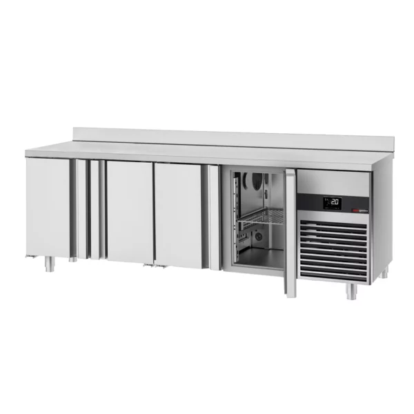 Chladiaci stôl PREMIUM - 2330x600mm - so 4 dverami a podstavcom - Image 5