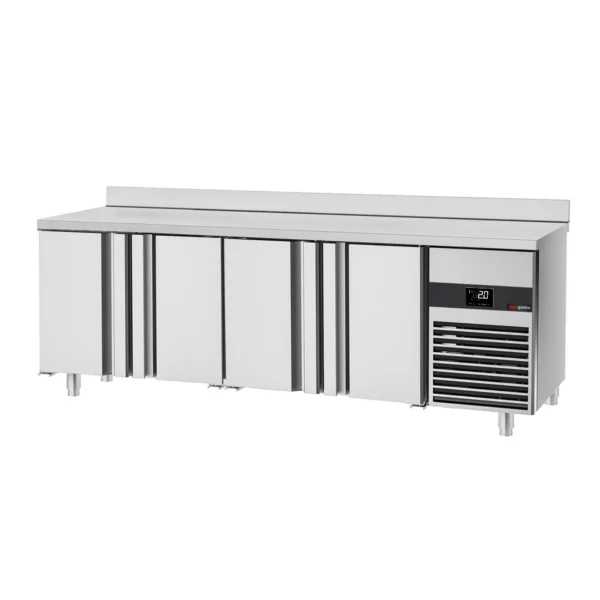 Chladiaci stôl PREMIUM - 2330x600mm - so 4 dverami a podstavcom - Image 6
