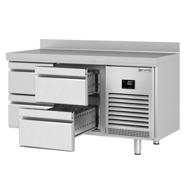 Chladiaci stôl PREMIUM PLUS - 1468x700 mm - 4 zásuvky a zásuvka - Image 7