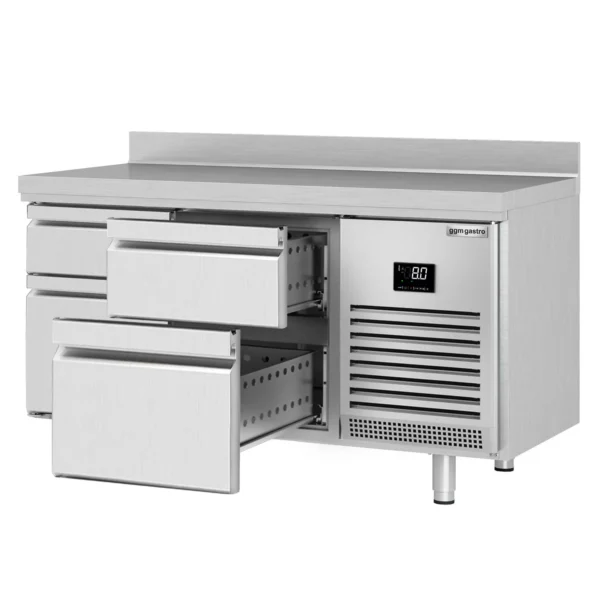 Chladiaci stôl PREMIUM PLUS - 1468x700 mm - 4 zásuvky a zásuvka - Image 8