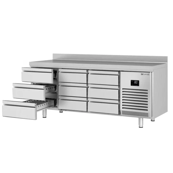 Chladiaci stôl PREMIUM PLUS - 1960x600mm - 9 zásuviek a zásuvka - Image 7