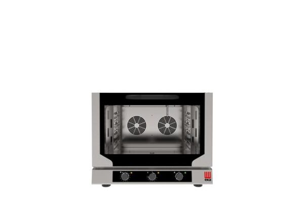 Konvekčná rúra na pečenie Evolution Next 4x 530x325 mm GN 1/1, elektrická, s elektromechanickým ovládaním, Tecnoeka, GN 1/1, 400V/6400W, 784x752x(H)634mm