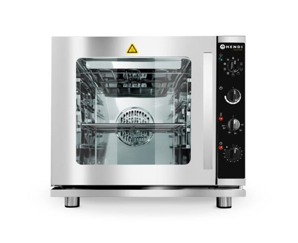 Konvekčná – parná multifunkčná rúra 4x GN 2/3 – ELEKTRICKÁ, HENDI, Svetlošedá, 230V/3000W, 625x585x(H)590mm
