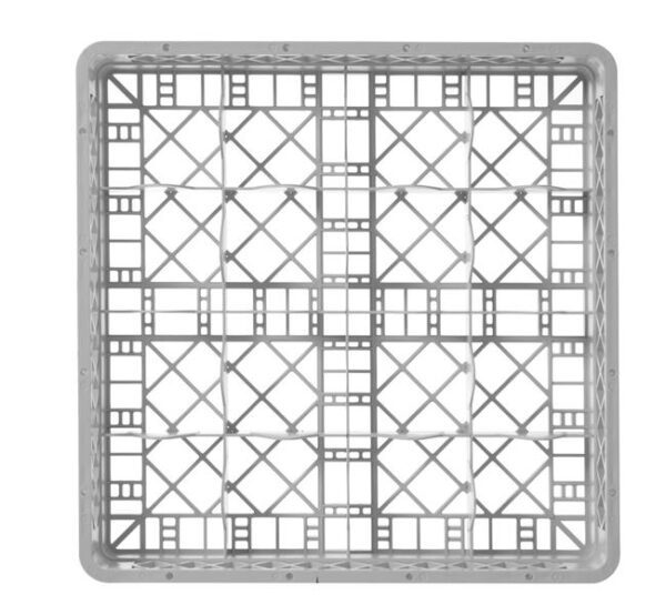 Kôš na sklo 500 x 500 mm, HENDI, 25 priehradiek, 500x500x(H)104mm - Image 5