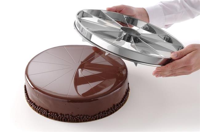 Krájač na torty, HENDI, 12 porcií, ⌀320mm – Obrázok 6