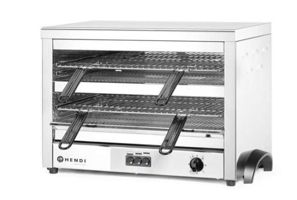Salamander s kremíkovými telesami – 4500 W – GN 1/1 | Hendi 264331 - Image 2