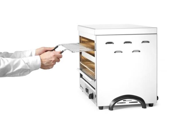Salamander s kremíkovými telesami – 4500 W – GN 1/1 | Hendi 264331 - Image 7