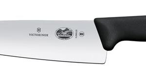 Kuchársky nôž, Victorinox, Čierna, (L)340mm