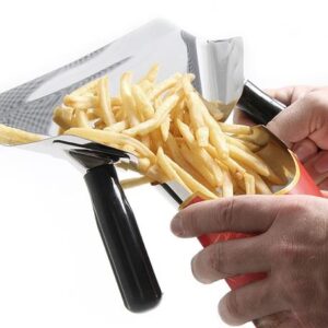 Lopatka na hranolčeky a nachos, HENDI, Čierna, 230x220mm