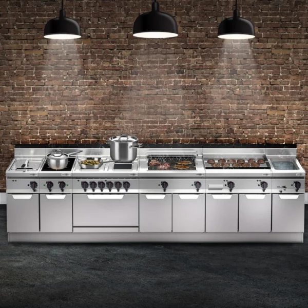 Plynový sporák - 31,5 kW - 6 horákov - Image 2