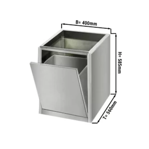 Odpadkový kôš - modul spodnej stavby 400x560mm