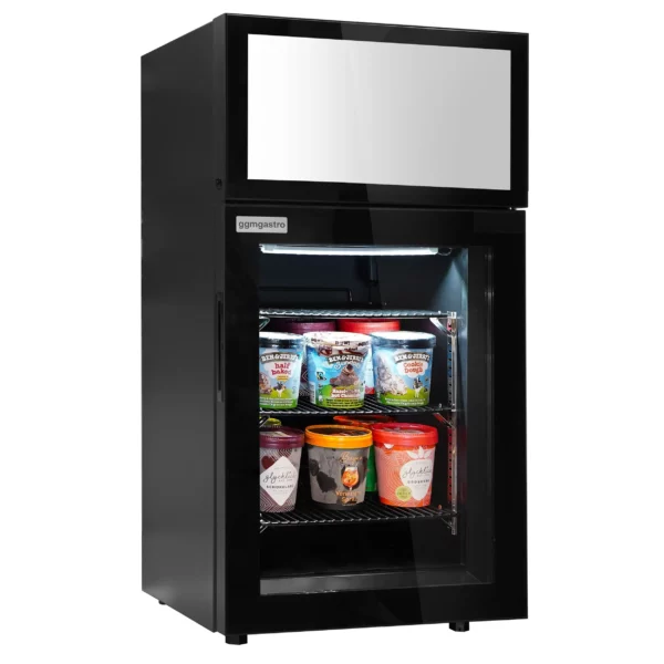 Minibar mraznička - 460 mm - s reklamným displejom - Image 3