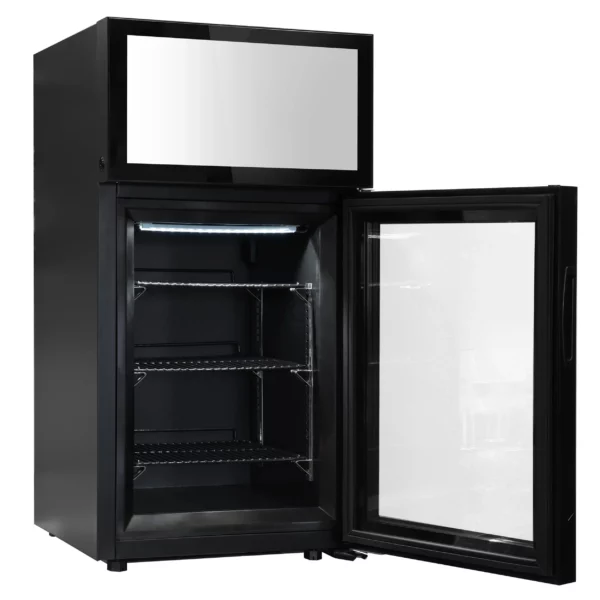 Minibar mraznička - 460 mm - s reklamným displejom - Image 4
