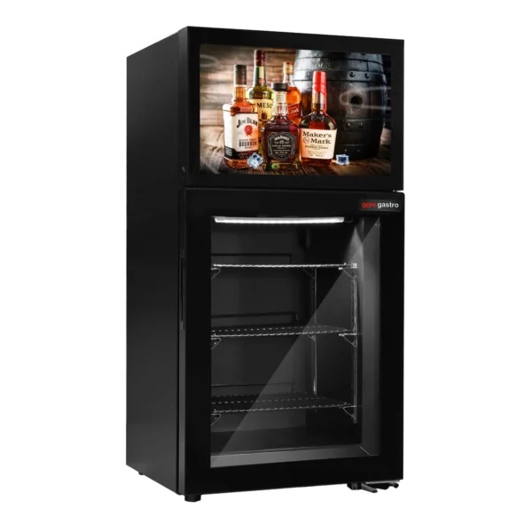 Minibar freezer - 460mm - with built-in 19 palcový LCD displej - Image 3