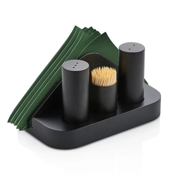 Karé - 4 kusy - obrúsky, špáradlá, soľ a korenie (12 kusov) - Image 4