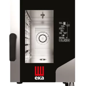 Konvekčná parná rúra Millennial Black Mask Gastro Compact 6x GN 1/1, elektrická, elektronické ovládanie, Tecnoeka, 400V/7800W, 500x930x(H)700mm