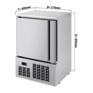 Mini mraznička PREMIUM PLUS - 95 litrov - s 1 dverami