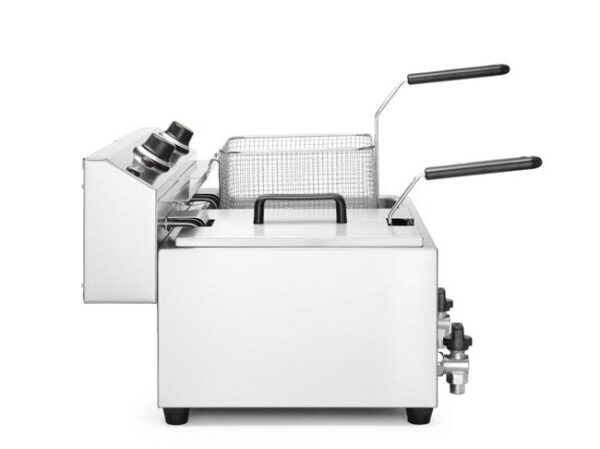 Manuálna fritéza Profi Line s vypúšťacím kohútikom, 2× 8 l, HENDI, Profi Line, 16L, 230V/7000W, 610x515x(H)369mm - Image 8