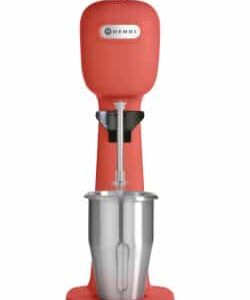 Milkshaker na mliečne koktaily - Design by Bronwasser, HENDI, Červená, 230V/400W, 170x210x(H)485mm