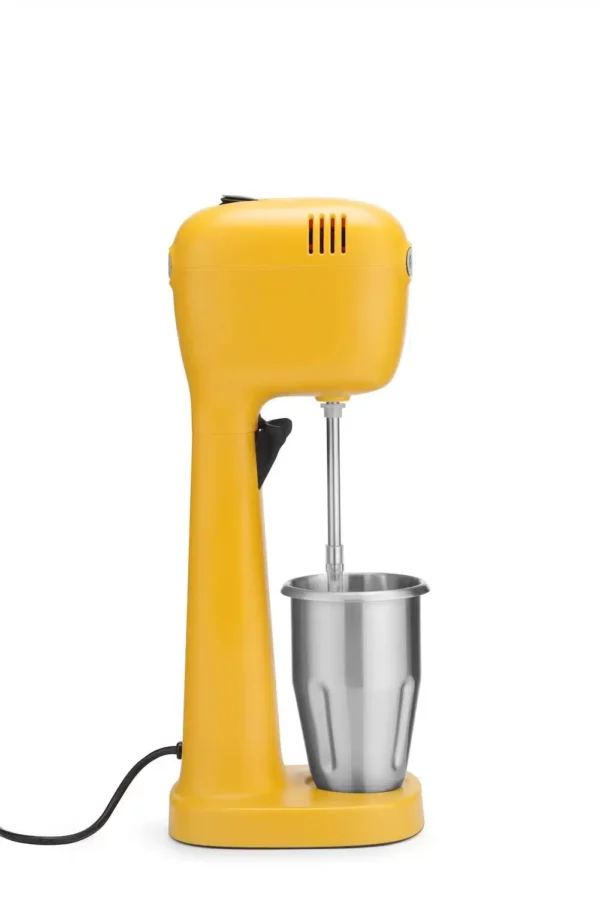 Milkshaker na mliečne koktaily - Design by Bronwasser, HENDI, Žltá, 230V/400W, 170x210x(H)485mm - Image 2