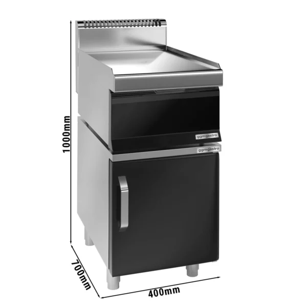Neutrálny prvok - 400mm - so zásuvkou - vrátane spodnej konštrukcie s 1 dvierkami - Image 4
