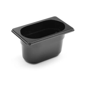 Nádoba GN 1/9, HENDI, GN 1/9, 1L, Čierna, 176x108x(H)100mm