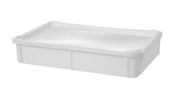Nádoba na cesto na pizzu Budget Line, AmerBox, Budget Line, Biela, 600x400x(H)105mm