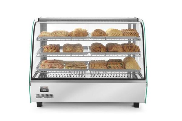 Nastaviteľná ohrevná vitrína, HENDI, 120 litrov, 230V/1100W, 685x575x(H)680mm - Image 13