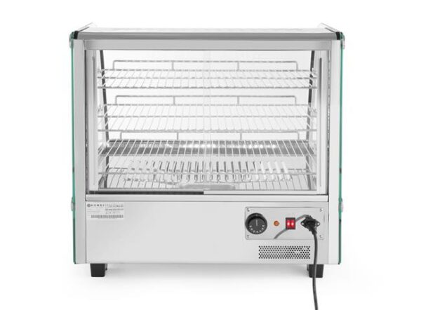 Nastaviteľná ohrevná vitrína, HENDI, 120 litrov, 230V/1100W, 685x575x(H)680mm - Image 4