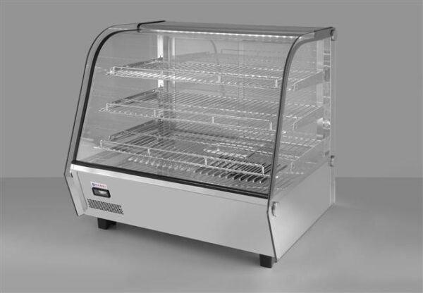 Nastaviteľná ohrevná vitrína, HENDI, 120 litrov, 230V/1100W, 685x575x(H)680mm - Image 7