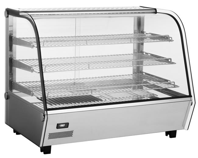 Vyhrievaný pultový displej, HENDI, 160 litrov, 230V/1500W, 885x570x(H)680mm – Obrázok 15