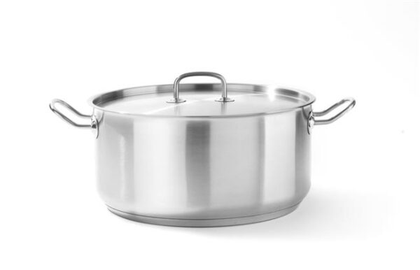 Nízky hrniec – s pokrievkou, HENDI, Kitchen Line, 4,9L, ø240x(H)110mm - Image 6