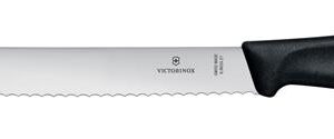 Nôž na chlieb, Victorinox, Čierna, (L)340mm