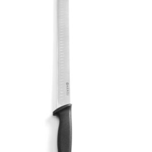 Nôž na stehno a kebab s guľatou ocieľkou, HENDI, Čierna, (L)490mm
