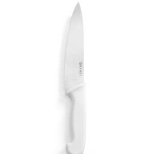 Nože HACCP bielej farby – na pečivo, mliečne výrobky a lahôdky, HENDI, Biela, (L)320mm