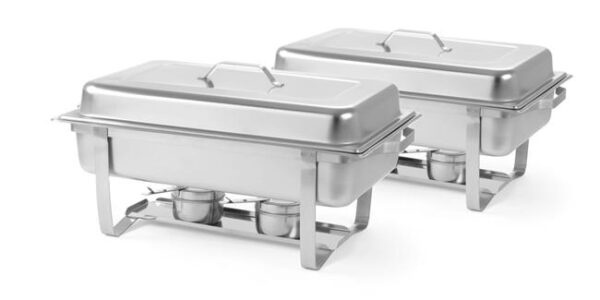 Chafing dish Kitchen Line GN 1/1 – 9 l  - 2 ks  | Hendi 472613 - Image 2