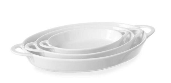 Oválna polmiska, HENDI, 0,8L, 324x185x(H)38mm - Image 2
