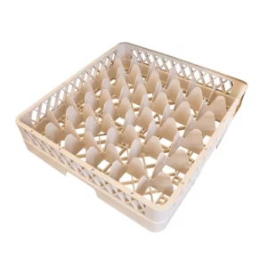 Sklenený kôš - Rack-Master - 500x500mm - 36 priehradiek - 74x74mm