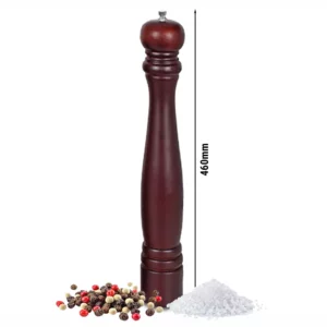 Drevený mlynček na korenie a soľ - výška: 46 cm