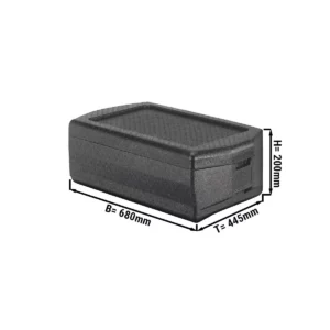 Thermobox Plus GN 1/1 - 24,9 litrov | Izolovaný box | Polystyrénový box | Polibox | Zahrievací box