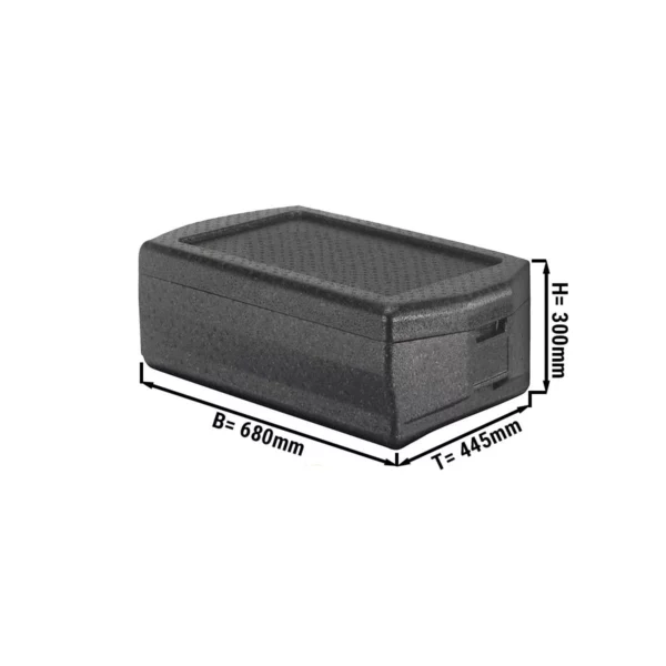 Thermobox Plus GN 1/1 - 35,2 litra | Izolovaný box | Polystyrénový box | Polibox | Zahrievací box