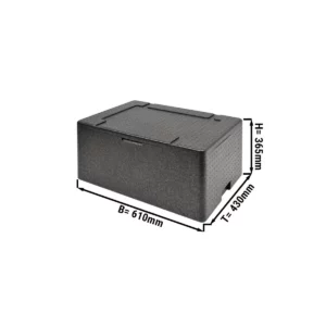 Univerzálny termo box - 56,7 litra - s vekom