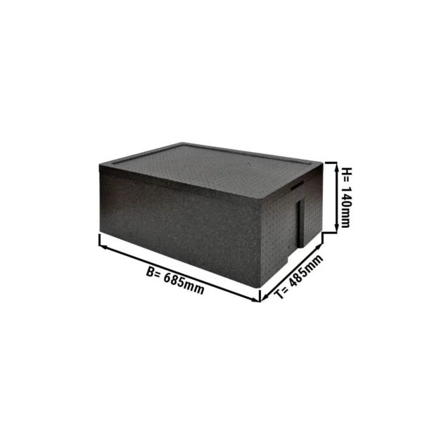 Termobox Maxi - 21,3 litra | Izolovaný box | Polystyrénový box | Polibox | Zahrievací box