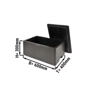 Termobox GN 1/1 - 45,4 litra | Izolovaný box | Polystyrénový box | Polibox | Zahrievací box