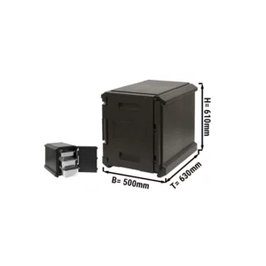 Porter GN 1/1 - 83 litrov | Termobox | Izolovaný box | Polystyrénový box | Polibox | Zahrievací box