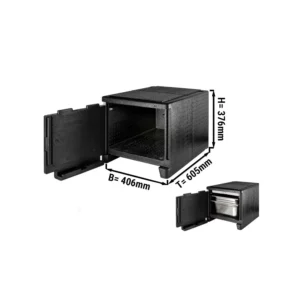Porter Mini GN 1/1 - 49 litrov | Termobox | Izolovaný box | Polystyrénový box | Polibox | Zahrievací box